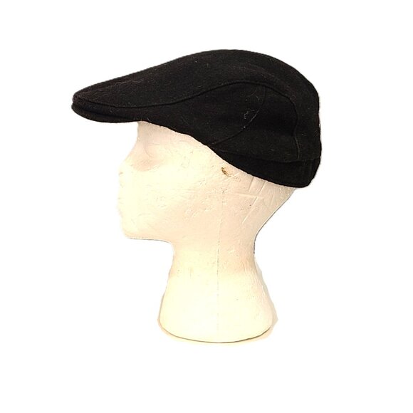 Harley Davidson Men's Hat Flat Ivy Cap Newsies Motorcycle Biker Black - Picture 2 of 6